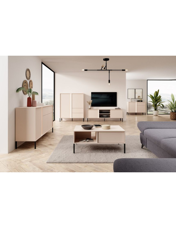 Стіл журнальний Perfect Home Даст / Dast 97 Беж (PFH-091001)