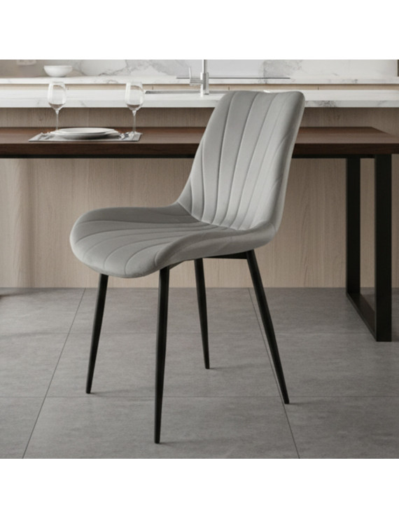 Стілець PM-008 Perfect Home Сірий (PFH-092083)