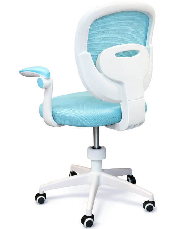 Крісло обертове дитяче з підставкою для ніг PERFECT KIDS BLUE Perfect Home Блакитний (PFH-092116)