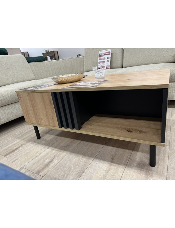 Стіл журнальний Perfect Home Мадіс / Madis 100 Дуб артизан/антрацит (PFH-091071)