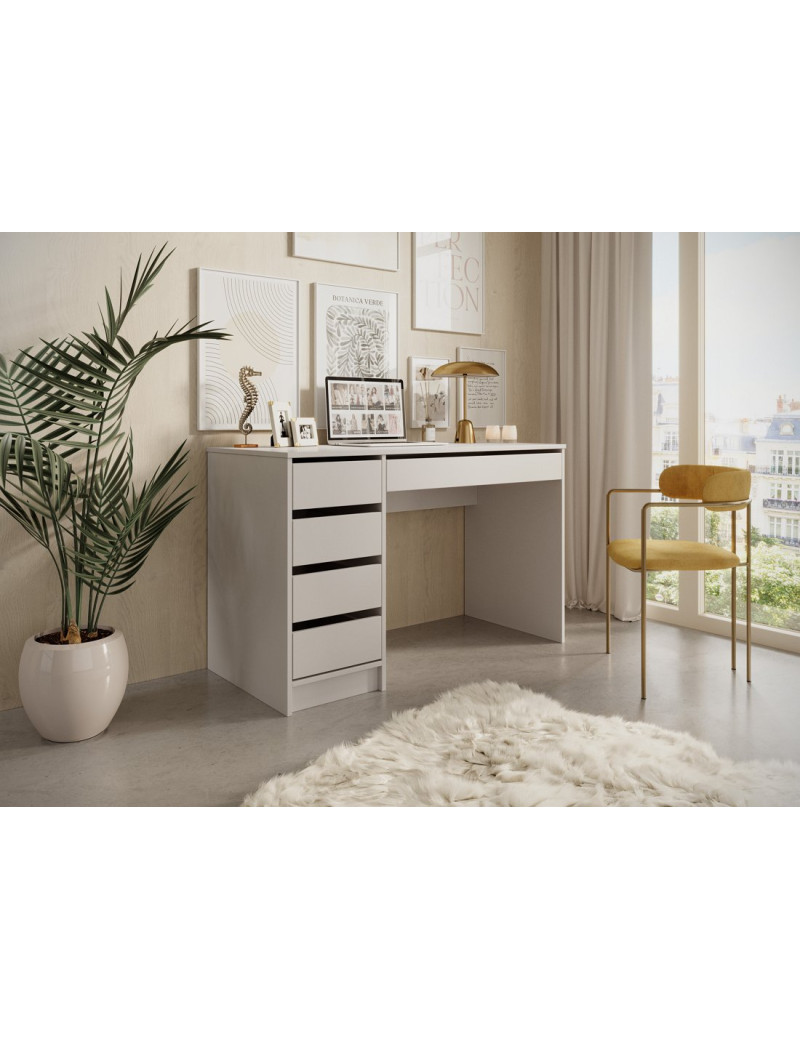 Стіл туалетний письмовий Perfect Home Ада / Ada 5S/120 з 5 шухлядами Кашемір (PFH-091309)