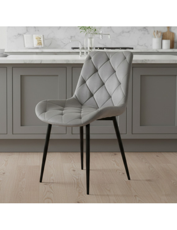 Стілець PM-002 Perfect Home Сірий (PFH-092065)