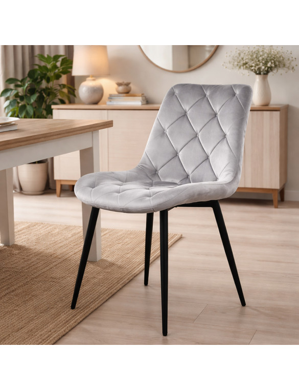 Стілець PM-002 Perfect Home Сірий (PFH-092065)