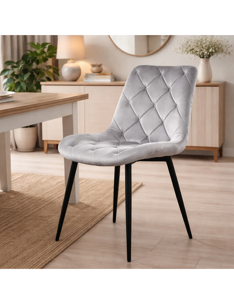 Стілець PM-002 Perfect Home Сірий (PFH-092065)