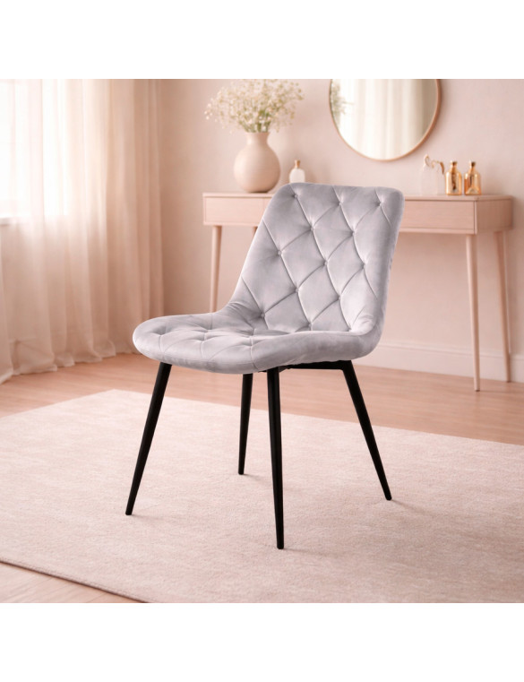 Стілець PM-002 Perfect Home Сірий (PFH-092065)
