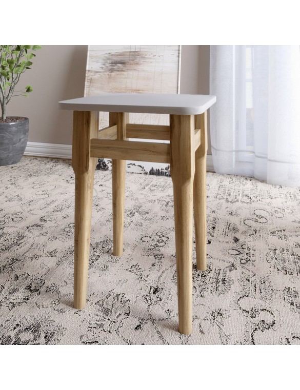 Табурет на кухню Маямі кромка ПВХ 0,45 мм Кашемір (LION-041255) ТОП