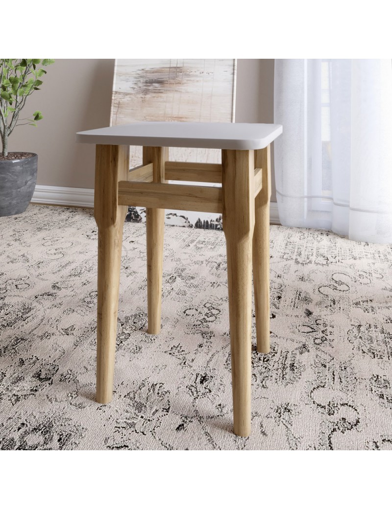 Табурет на кухню Маямі кромка ПВХ 0,45 мм Кашемір (LION-041255) ТОП