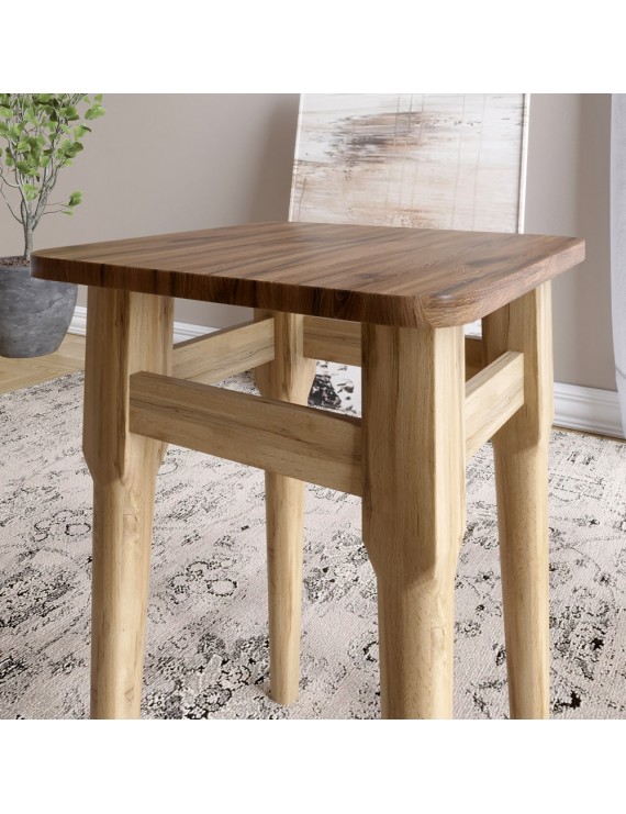 Табурет на кухню Маямі кромка ПВХ 0,45 мм Кашемір (LION-041255) ТОП