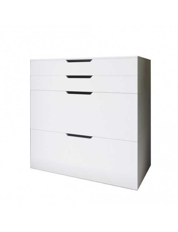 Комод-трюмо із дзеркалом, нішею під сидінням та шухлядою LION Азія Німфея Альба (білий) (LION-041673) ТОП